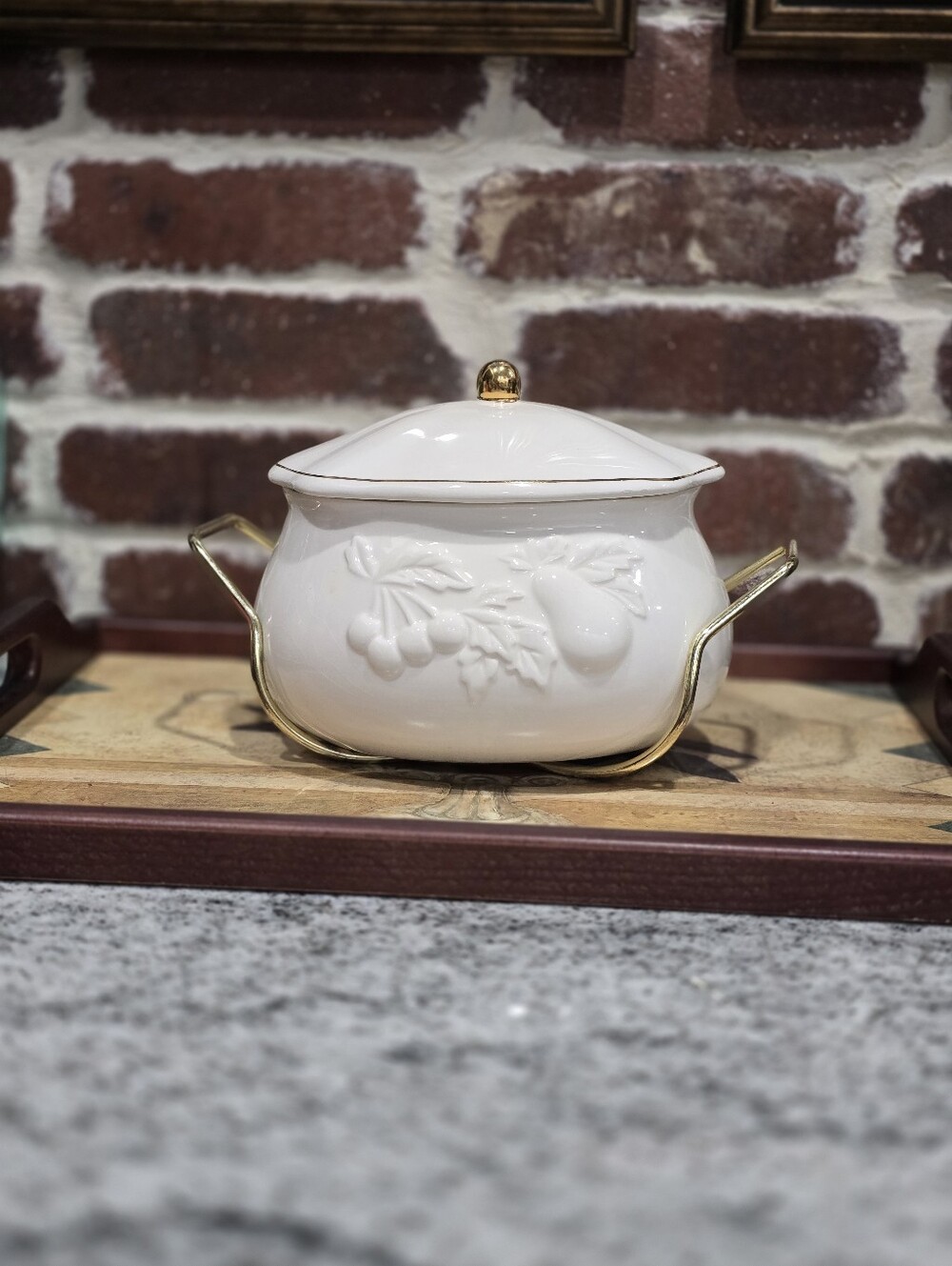 Teleflora Vintage Serving Dish